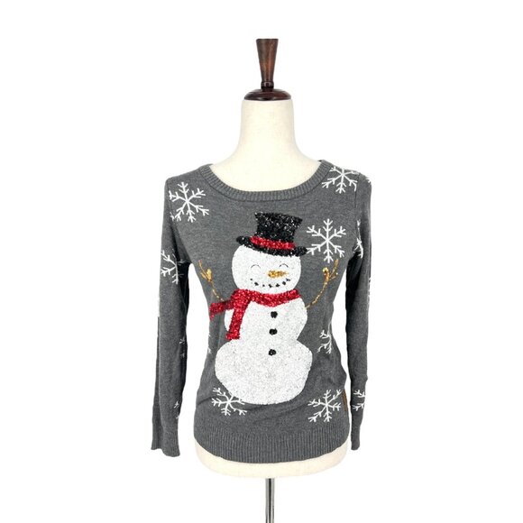 Tipsyelves Holiday Sequin Sweater | Extra Small - Picture 1 of 6
